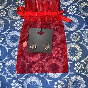 Football Stud Earrings